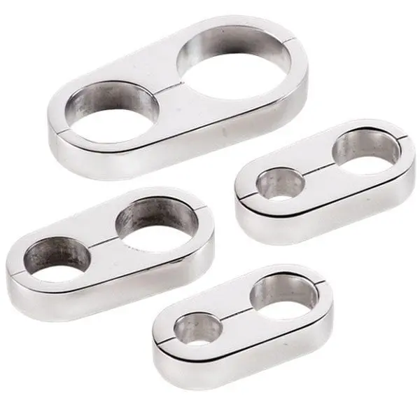 Polished Stainless Steel Hose Separators For Clean Engine Bay Routing (Bs68720) 1
