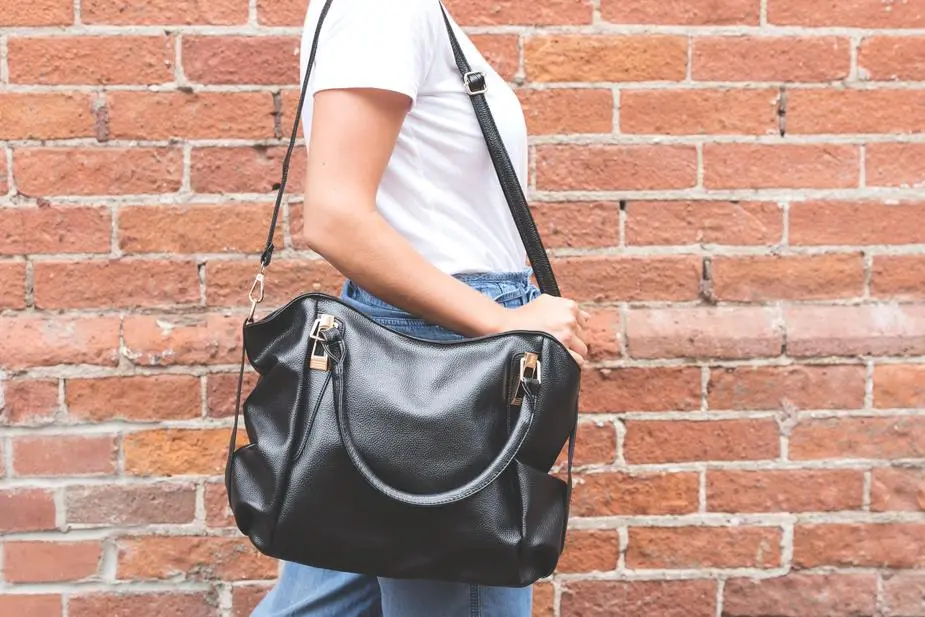 Black Leather Bag 1