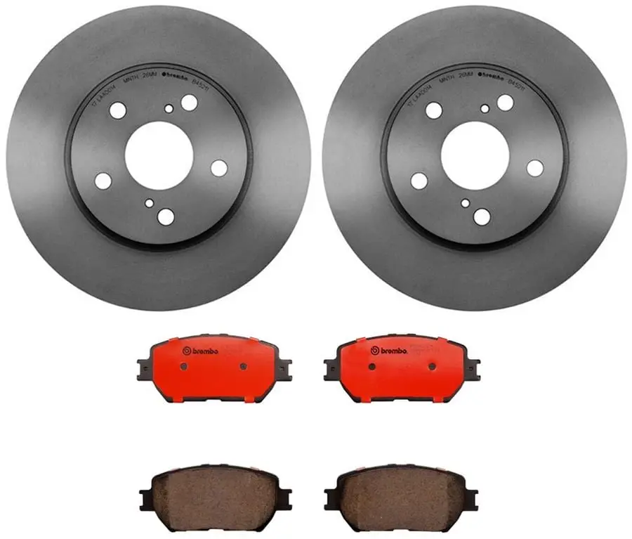 Brembo Kt00177 High-Performance Brake Pad And Rotor Kit 1