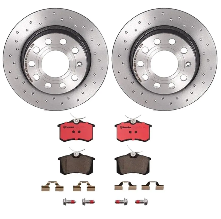 Brembo Ktx Brake Kit – Premium Pad And Rotor Combo, Optimized For Sport Riding, Ktx0064 1