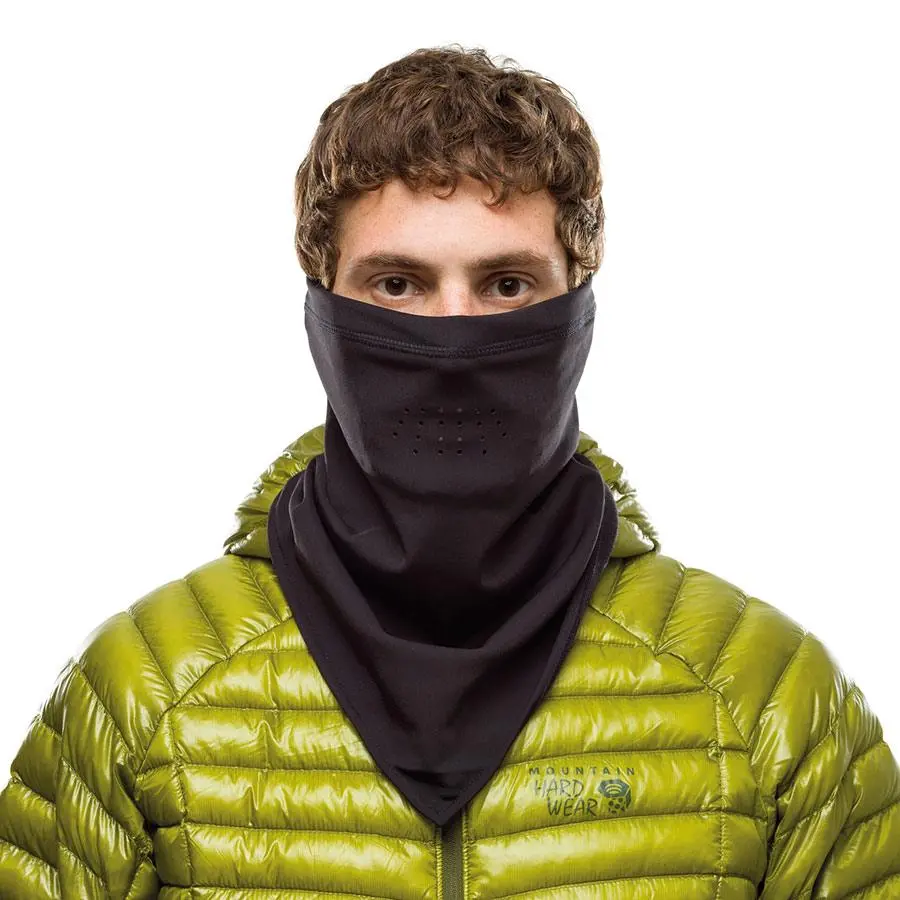 Buff® Tech Fleece Bandana (Solid Black) 2