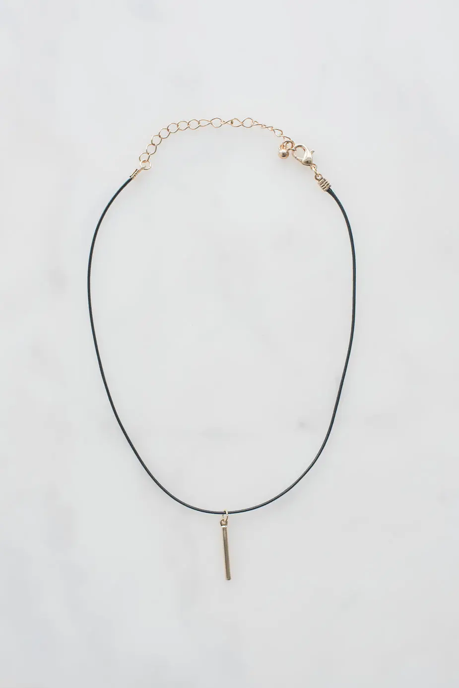 Choker With Gold Pendant 1