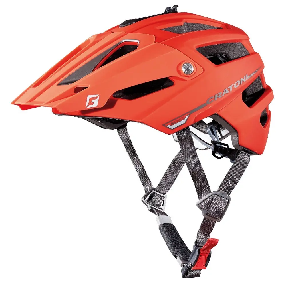 Cratoni All Track Cycle Helmet | Red Black 1