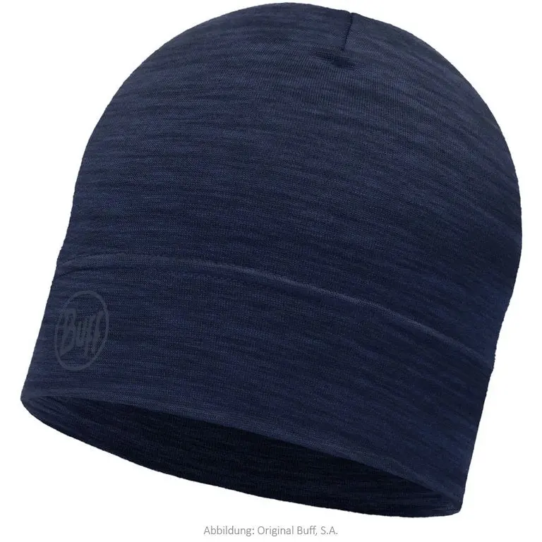 Buff® Lightweight Merino Wool Hat (Solid Denim) 1