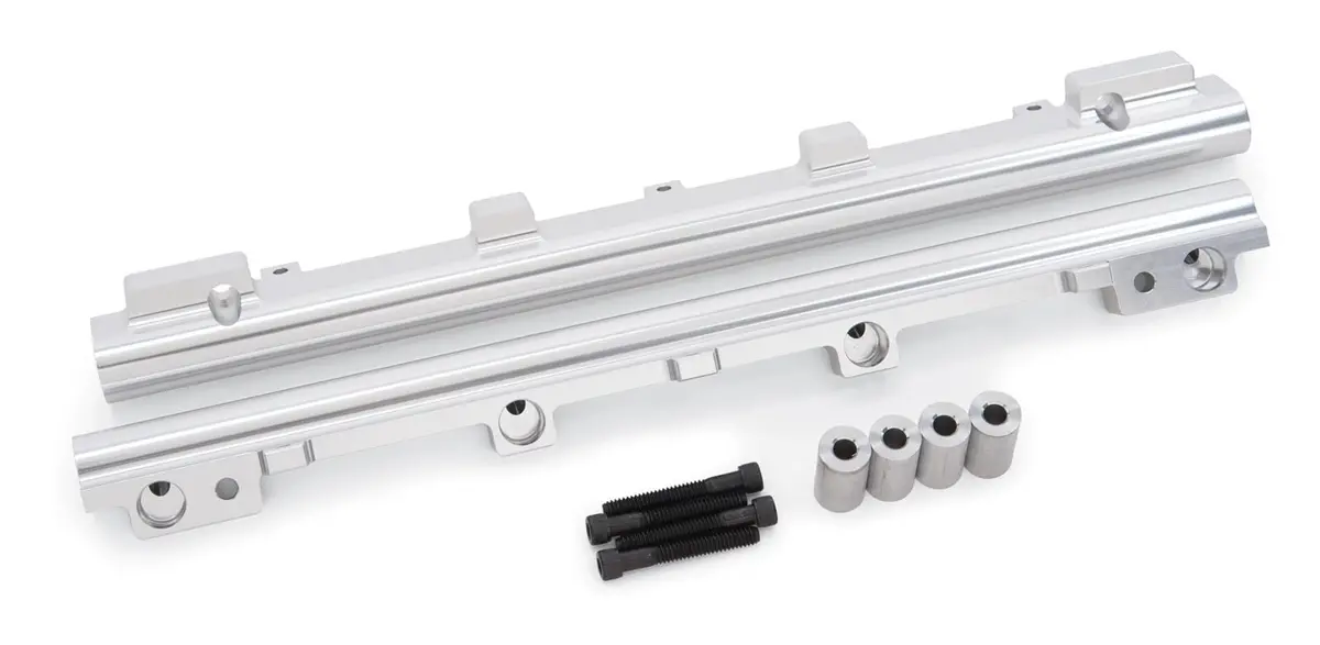 Edelbrock Cnc-Machined Aluminum Fuel Rails – Custom Fit For Efi Engine Builds (3625) 1