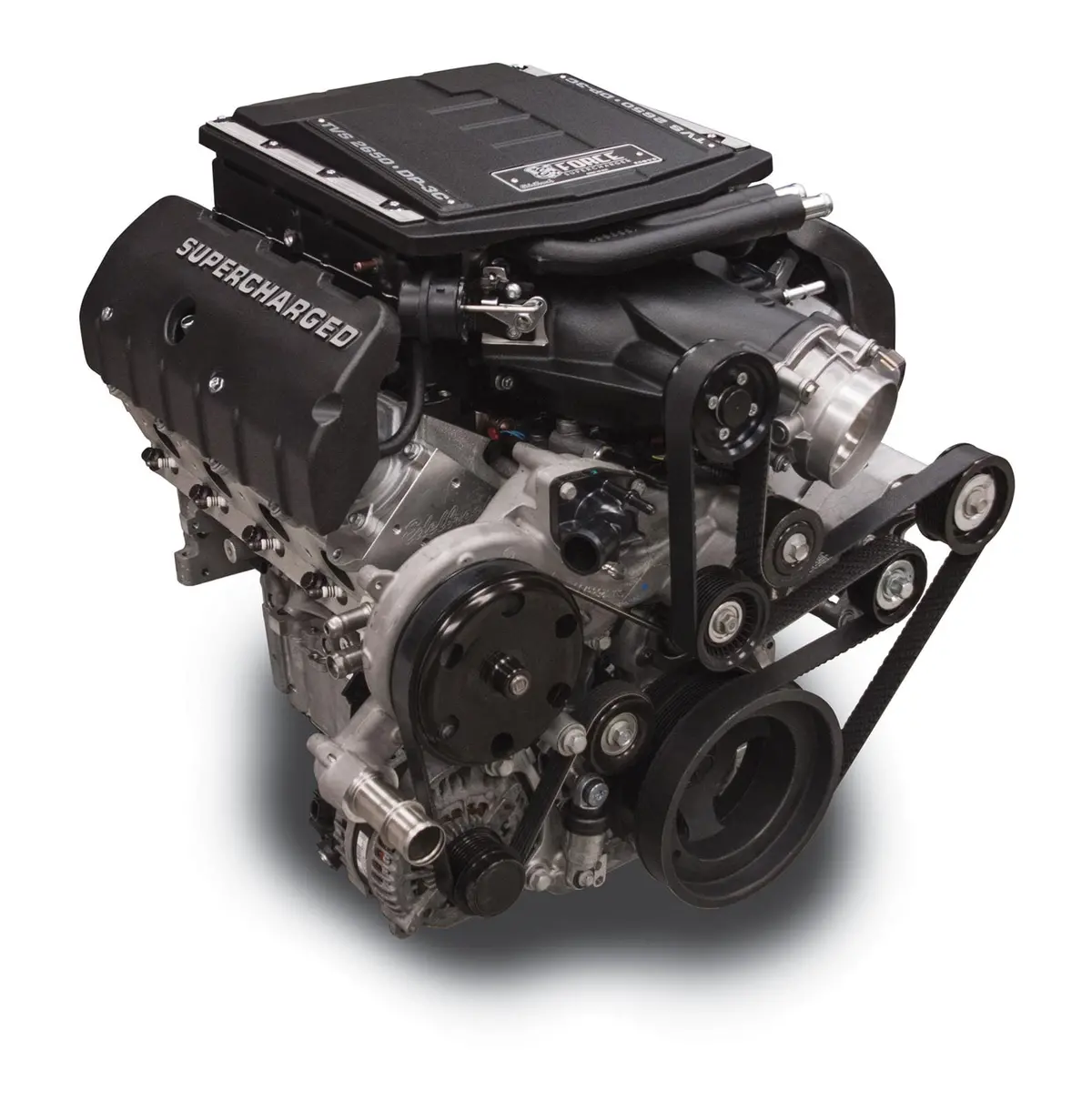 Edelbrock 46756 Gen V Lt Supercharged Long Block – 416 Cubic Inch Crate Engine With Blower 1
