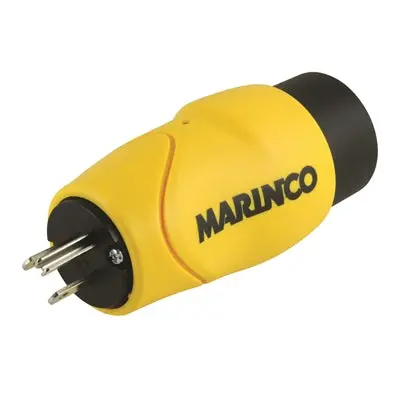 Marinco / One-Piece Adapters (S15-30) Adptr Male 15A Strait To Fml 30A 125V 1