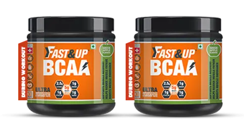 Fast&Up Bcaa | Combo Of 2 Jars (Green Apple Flavour) 1