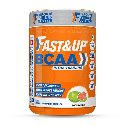 Fast&Up Bcaa - Jar Of 30 Servings - Watermelon Flavour 1