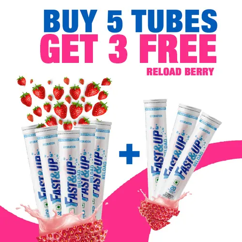 Fast&Up Reload - Bundle Of 8 Tubes - Berry Flavour 1