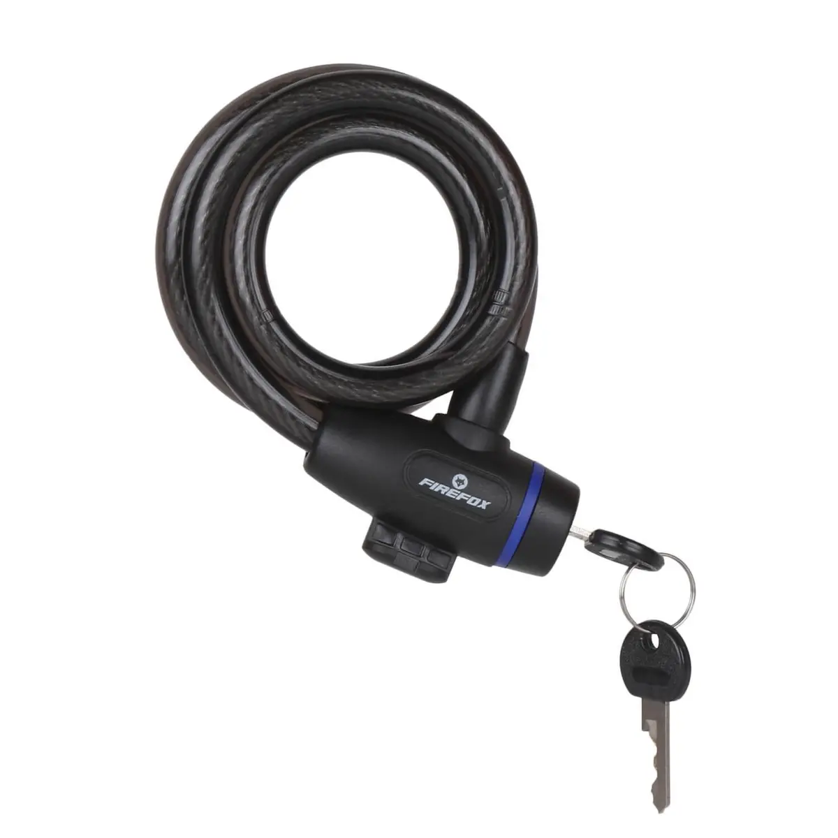 Firefox Bicycle Lock-Spiral With Key 1