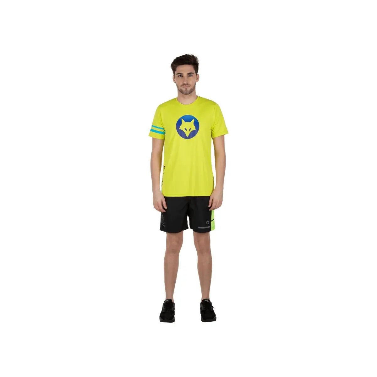Firefox Quick Dry Poly T Shirt - Lime 1