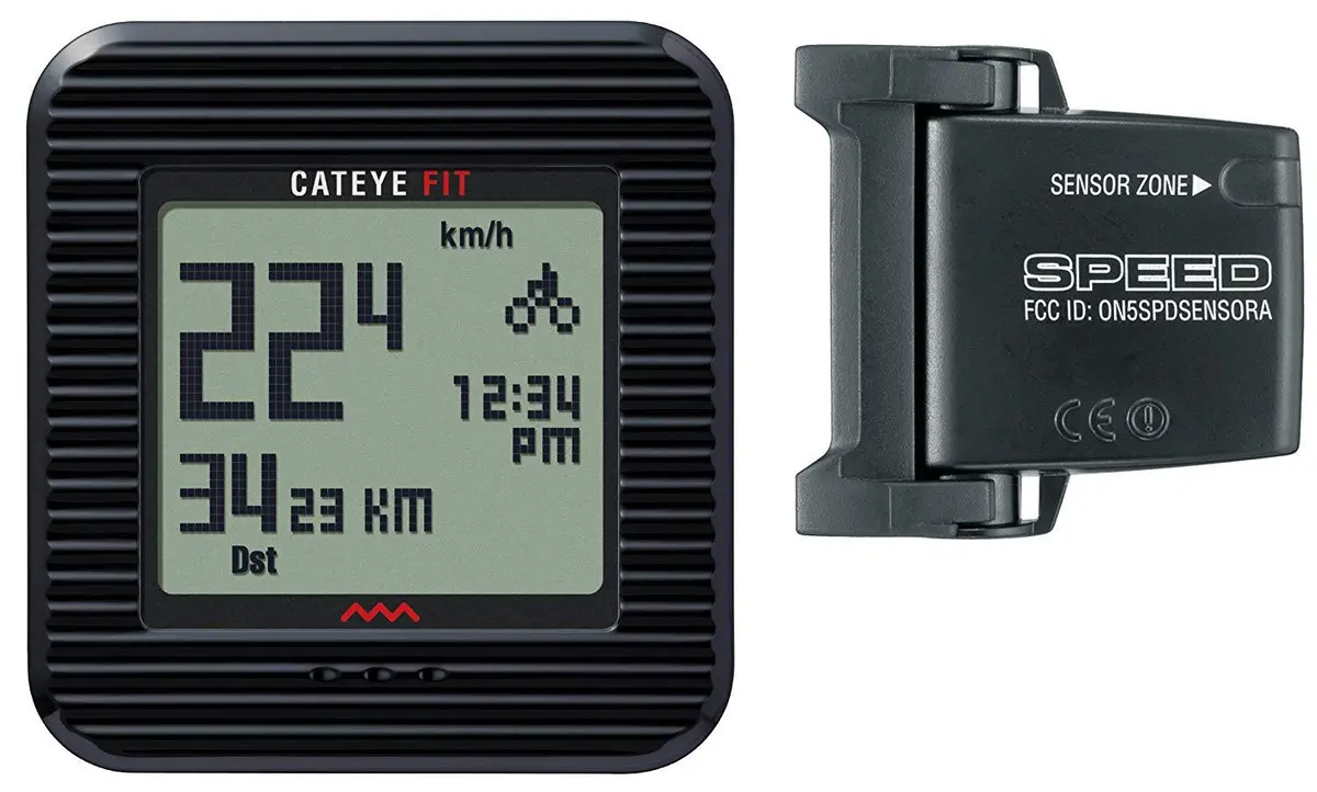 Cateye Fit Cyclocomputer & Pedometer (Cc-Pd-100W) 1