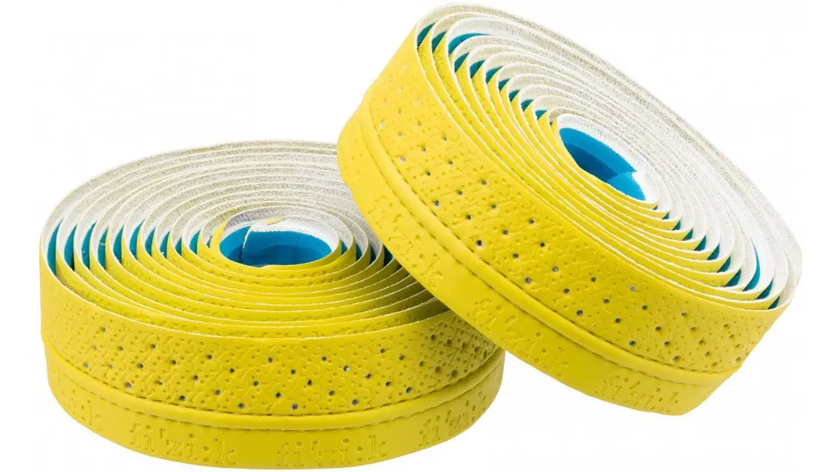 Fizik Performance Classic Handlebar Tape-Yellow 1