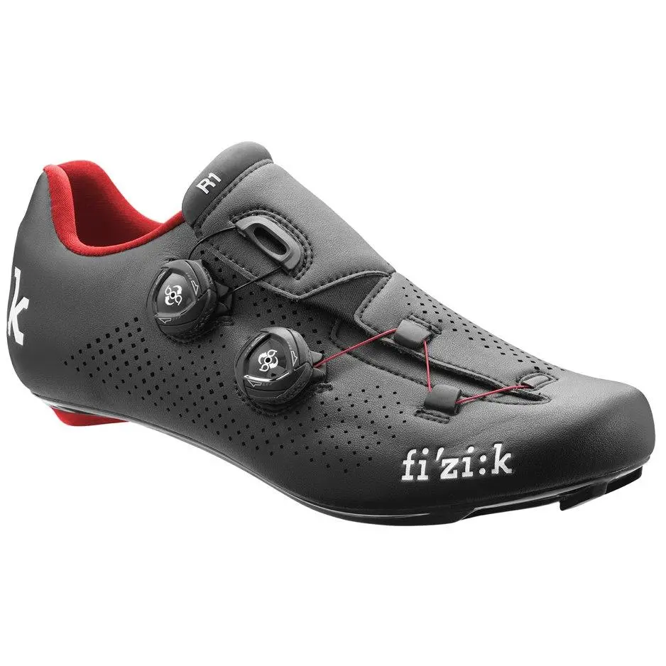 Fizik R1b Uomo Boa Road Shoe - Black/Red 1