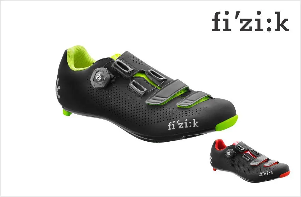 Fizik R4m Carbon Boa Shoes - Black/Yellow 1
