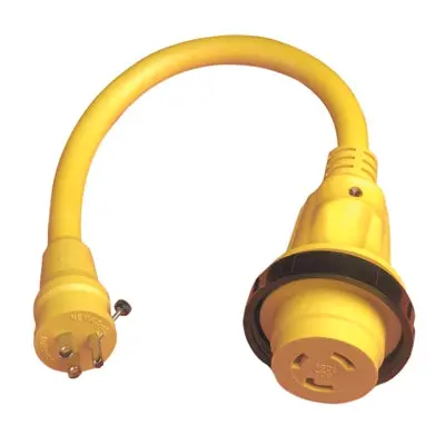Marinco / Pigtail Adapters (104Spp) Pigtail Male 15A Strait To Fml 30A 125V 1