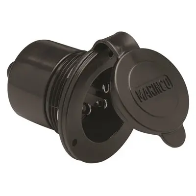 Marinco Marine On-Board Hard Wired Charger Inlet - 15Amp - Black (150Bbi) 1