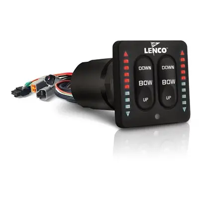 Lenco Marine, Inc. / Led Indicator (All-In-One) Integrated Tactile Switch Kits  (15170-001) Switch Kit Led 1Pc Sgl 1
