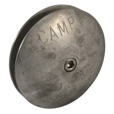 Camp Company / Zinc Rudder Anodes (R-01) Rudder Button 1-7/8 1