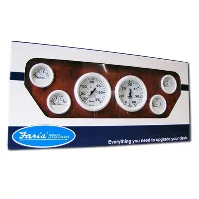 Faria / Dress White Gauges Wht (Kt9797) 1
