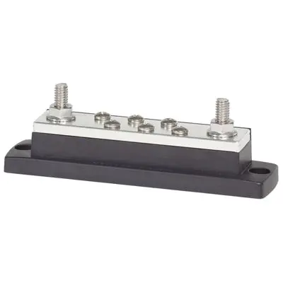 Blue Sea 2128 Maxibus 6 X #10-24(Screws) W/2 X 5⁄16"(Studs) 1