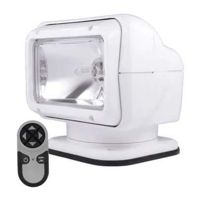 Golight / Radioray Model (2000Gt) Halogen Remote Control Searchlight Spotlight,Perm W/Rem Wht 1