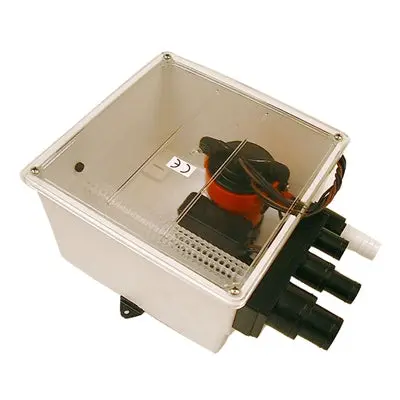 Px Johnson Pump / Multiple Port Shower Sump With Ultima Switch, 12V (57151) Shower Drain Pump Crt 1000Gph 12V 1