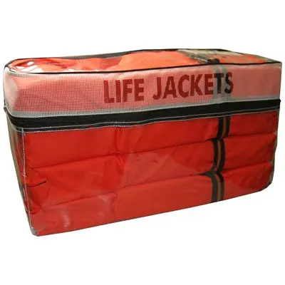 Flowt / Storage Bag With 4 Adult Type Ii Life Jackets 1