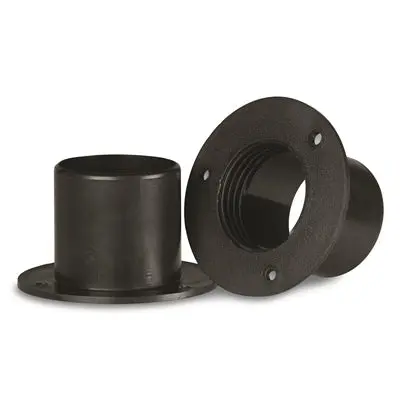 Marine Products International / Cable Cover Transom Mounting Flange (747-2000) Rigging Flange Blk 2" 1