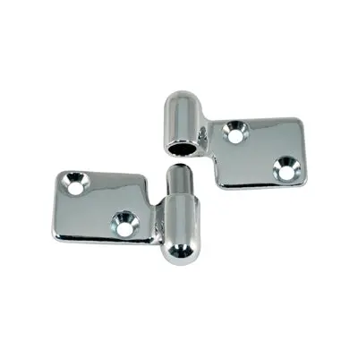 Marpac / Motor Box Hinge (7-0211) Pull Apart Hinge Chr/Br 1