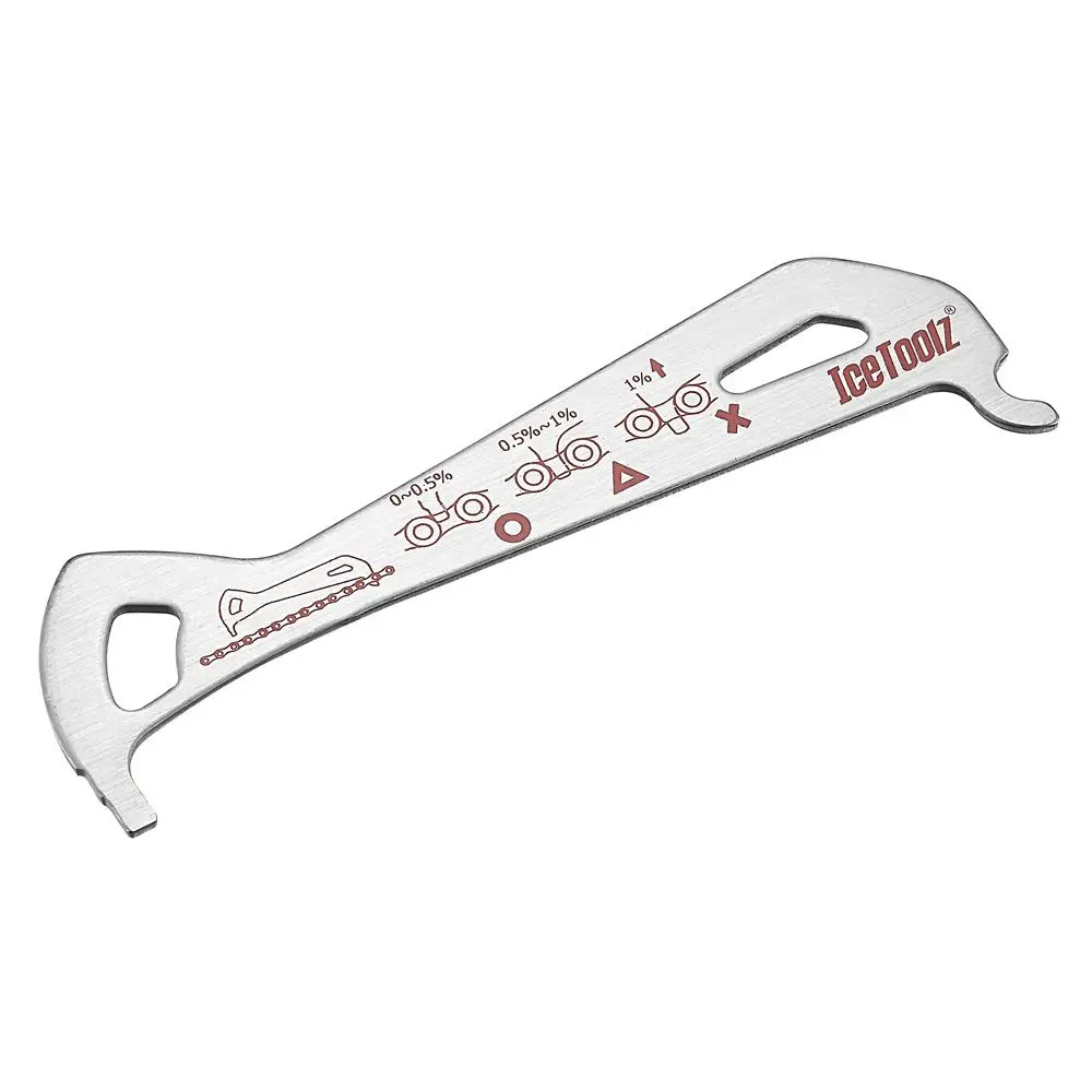 Icetoolz Stainless Steel Go / No-Go Chain Checker 1