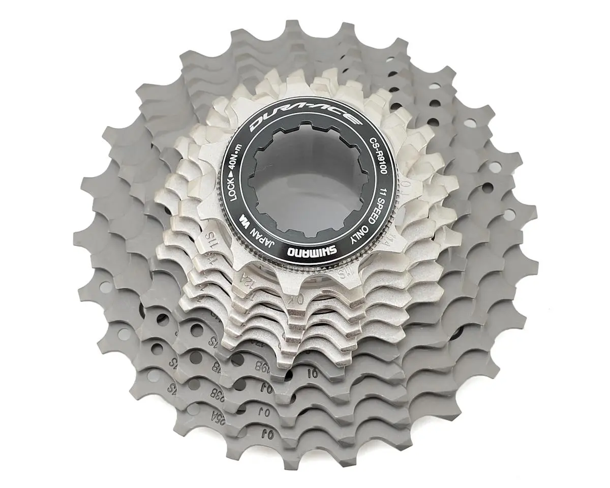 Shimano Dura-Ace Cs-R9100 11 Speed Cassette (Silver/Grey) 1