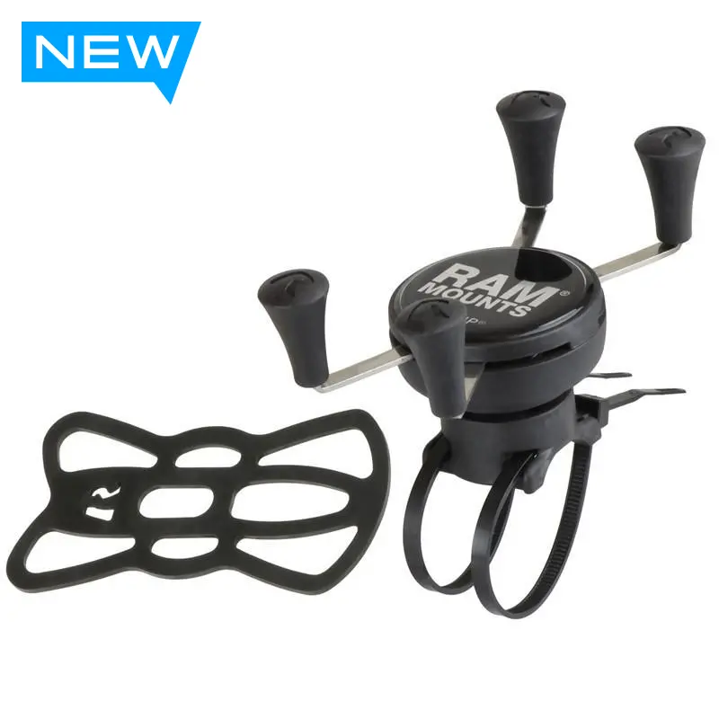 Ram Ez-On/Off Bicycle Mount With Universal X-Grip Phone Holder 1