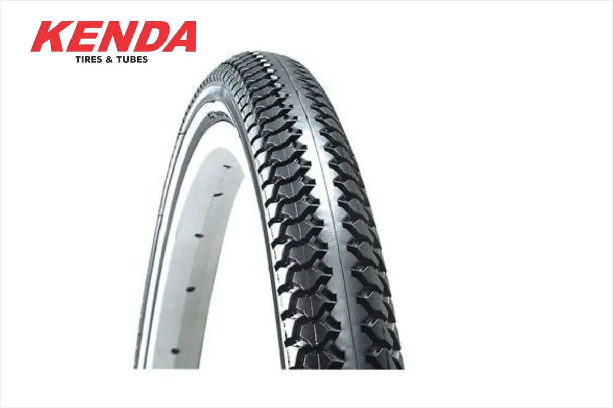 Kenda K184 Black & White Tire 1
