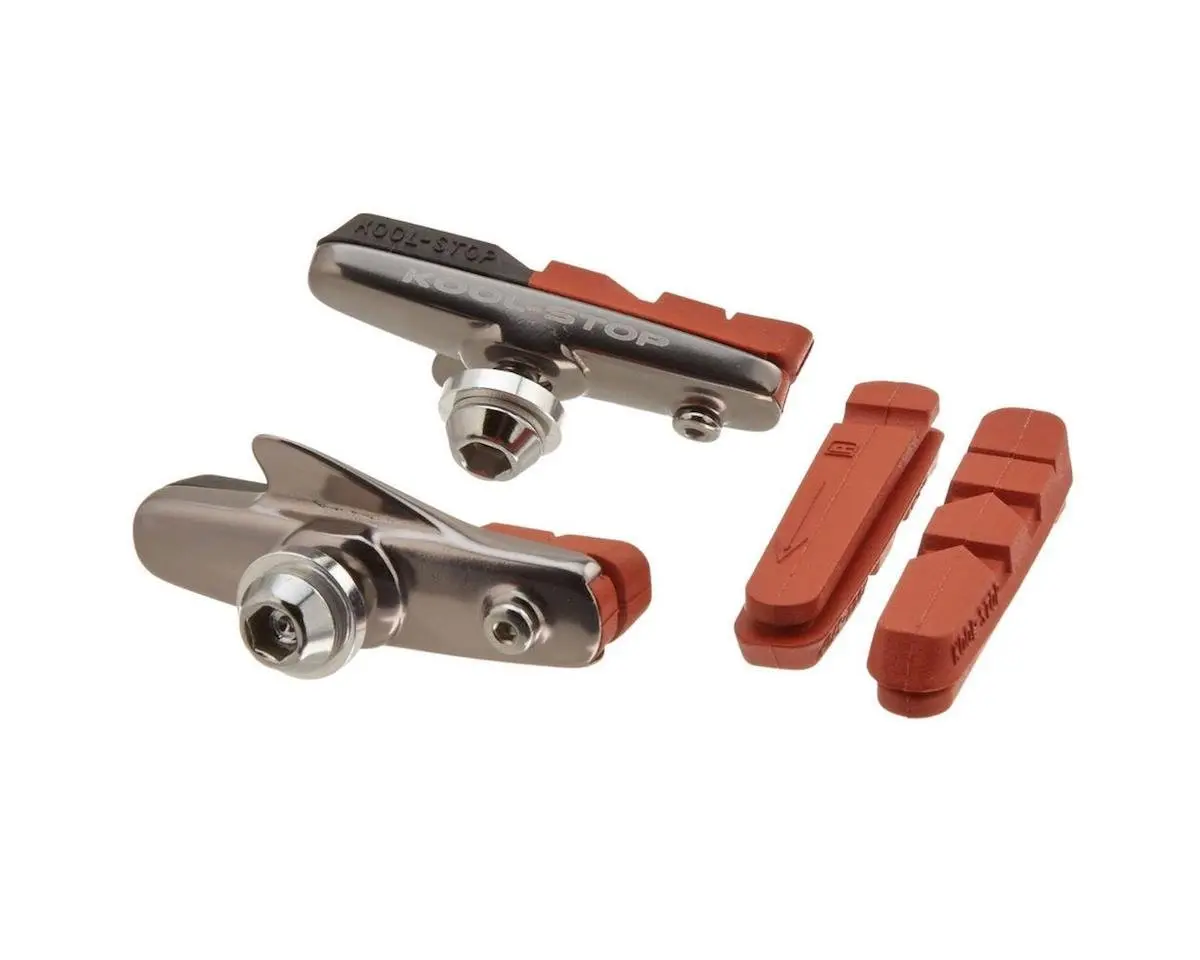 Kool-Stop Dura Road Holder With 2 Pad Sets 1
