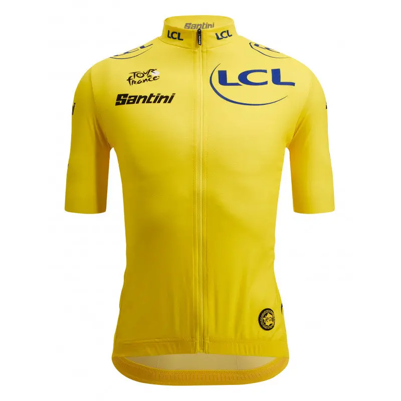 Santini Tour De France Overall Leader Jersey - Yellow 1
