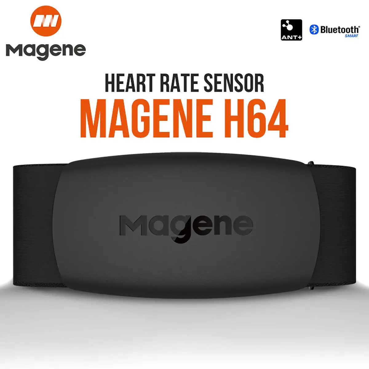 Magene H64 Dual Protocol Heart Rate Sensor 1