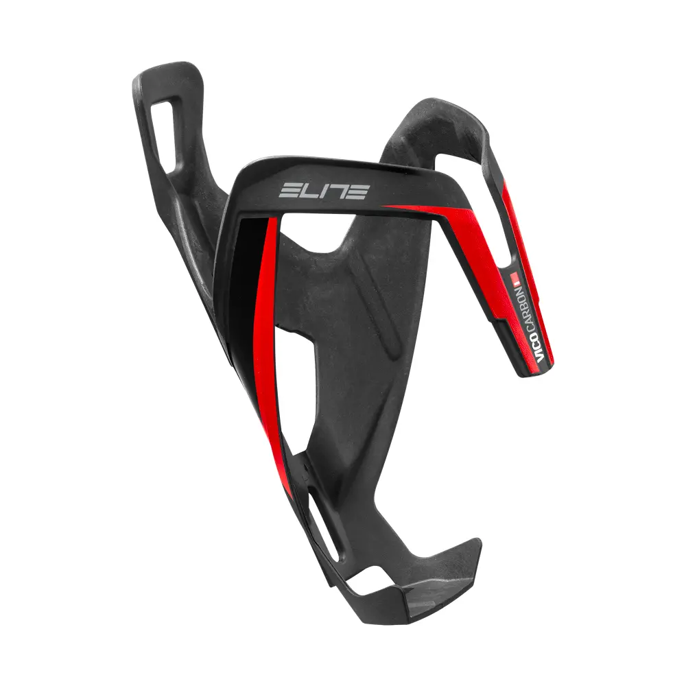 Elite Vico Carbon Cage - Mat Red 1