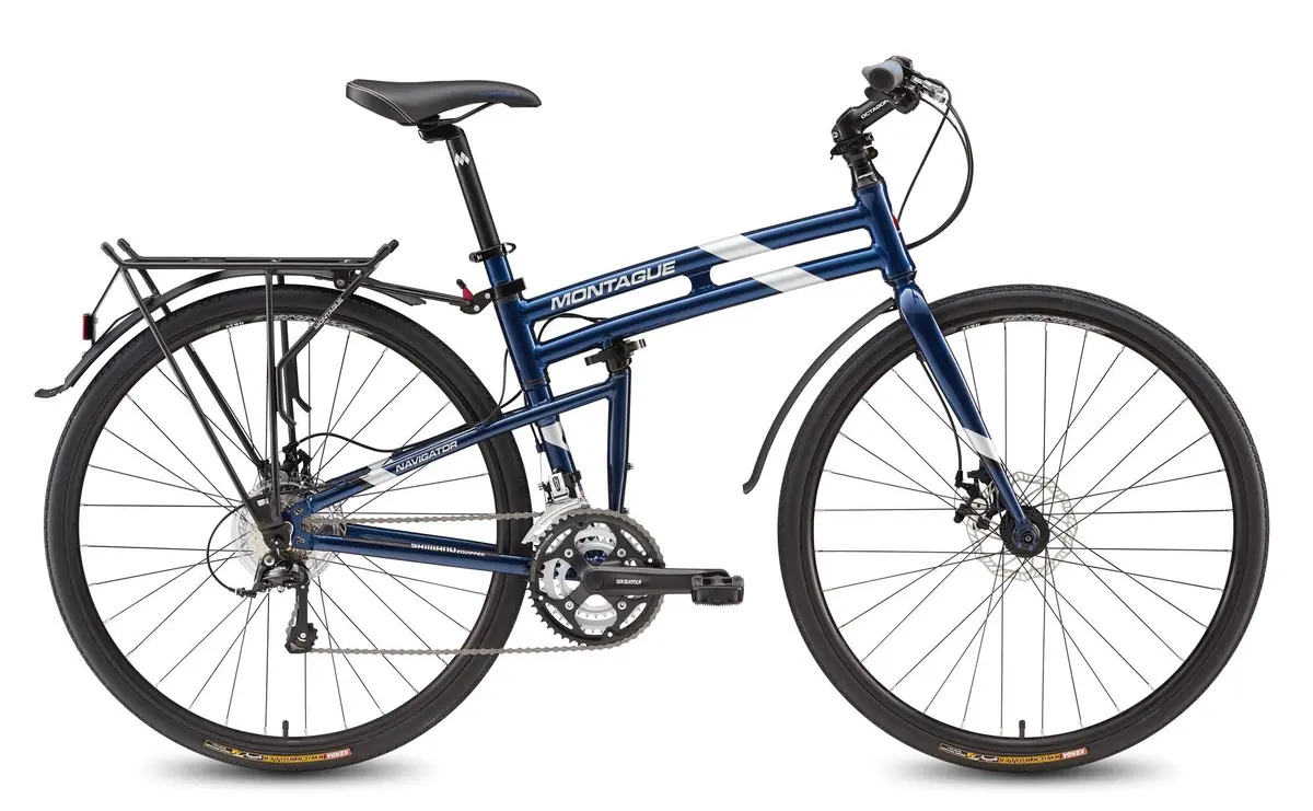 Montague Navigator 700C - Midnight Blue With Silver Accents 1