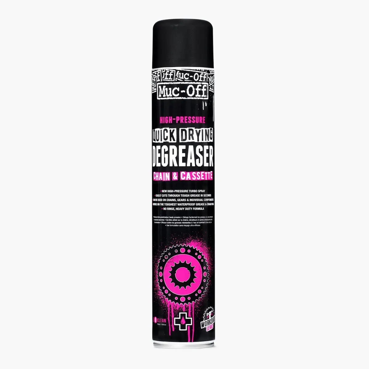 Muc-Off High-Pressure Quick Drying Degreaser - Chain & Cassette - 750Ml 1