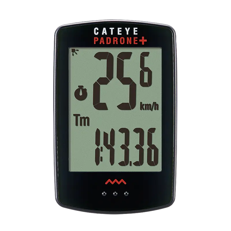 Cateye Cyclocomputer Padrone+ Cc-Pa -110W (Wireless Backlight) 1