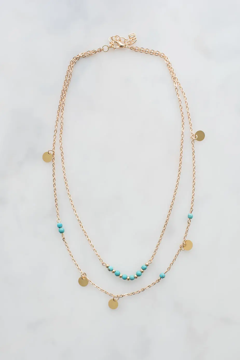 Pretty Gold Necklace 1