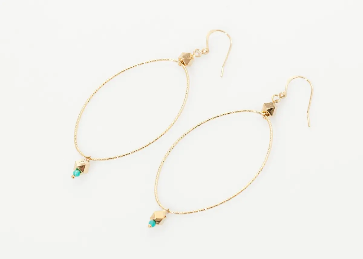 Roxanne Hoop Earrings 1