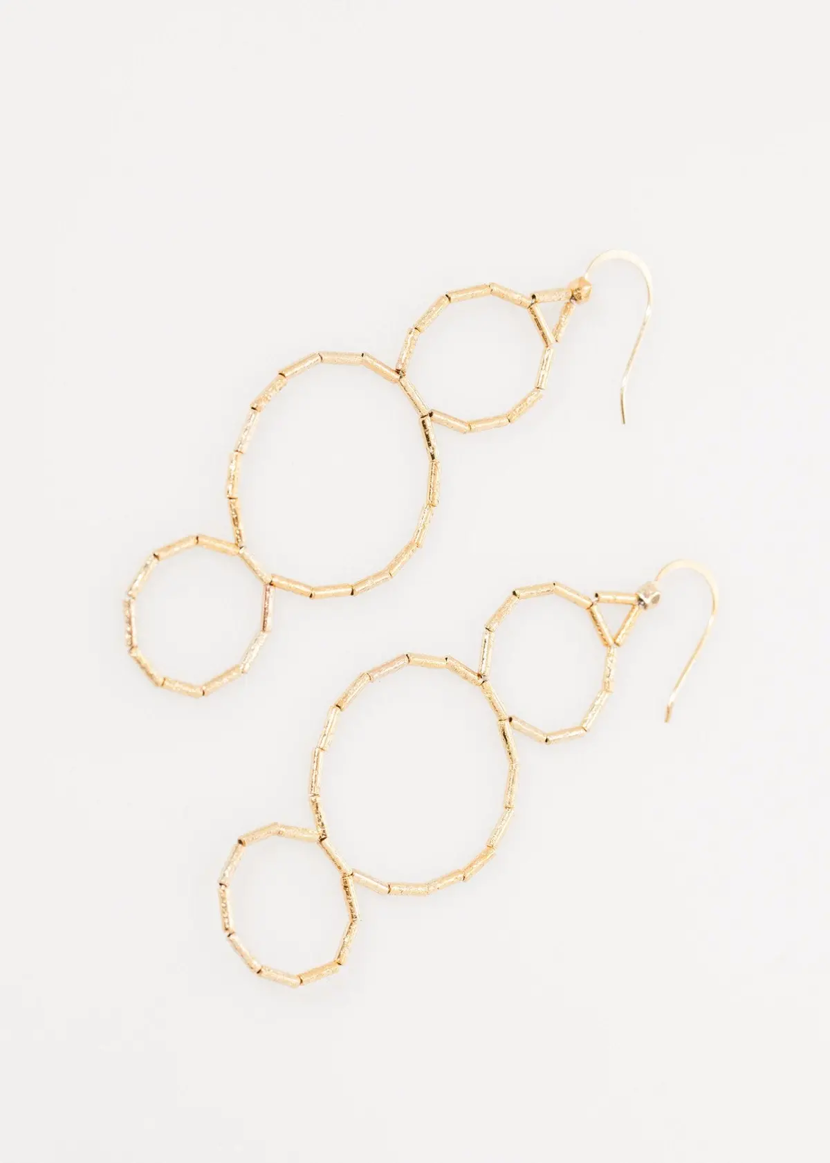 Triple Hoop Earring 1