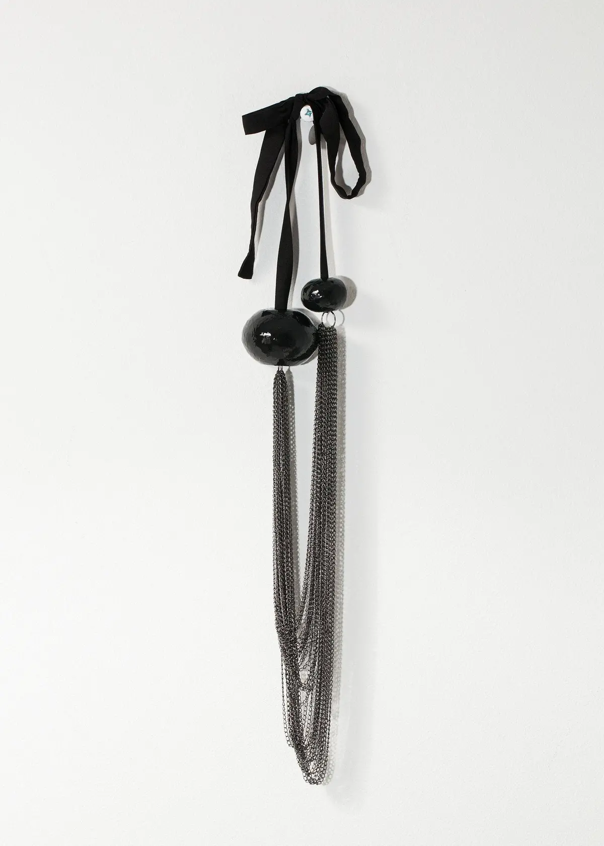 Cascade Necklace In Black 1