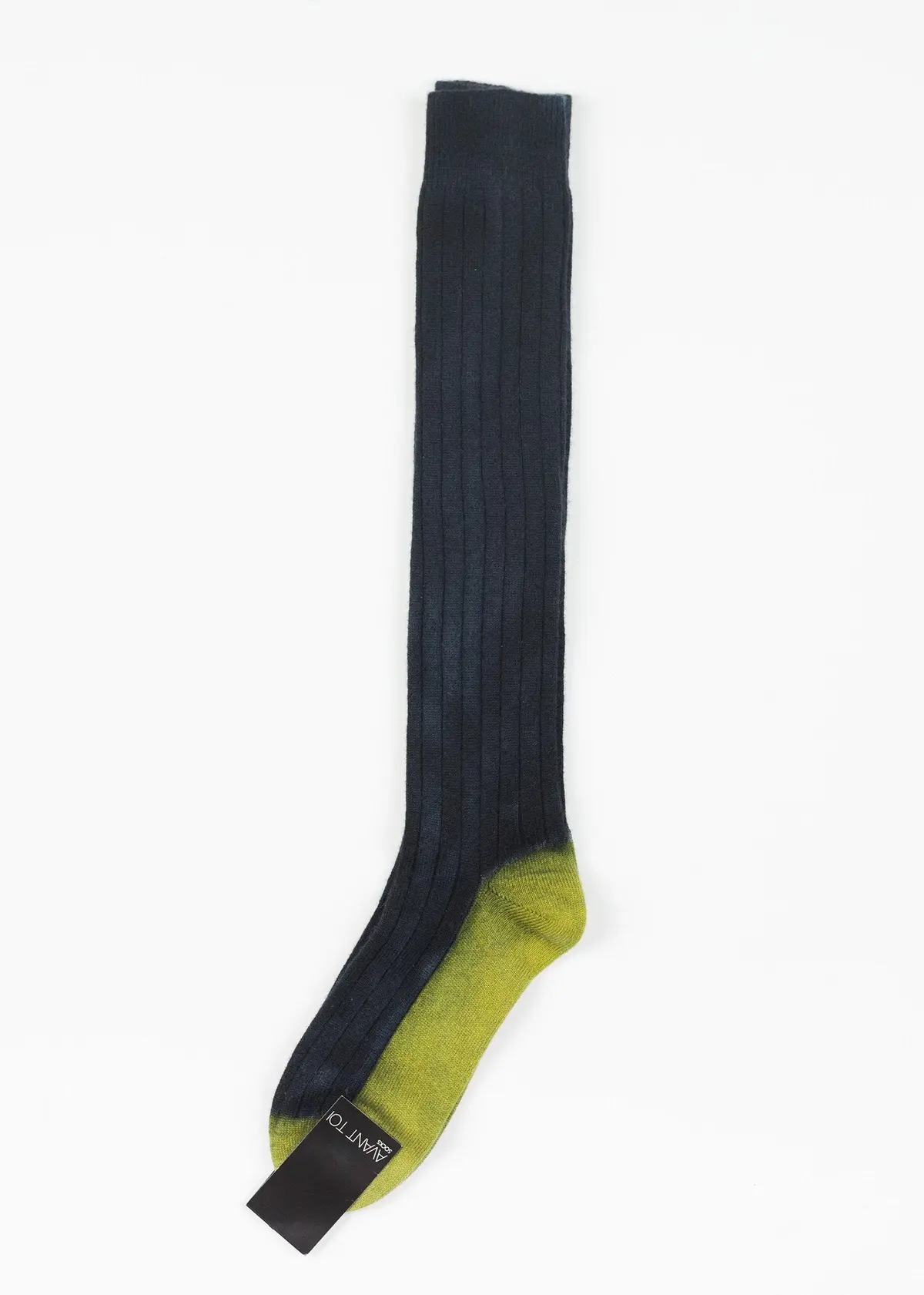 Cashmere Knit Sock In Blue 1