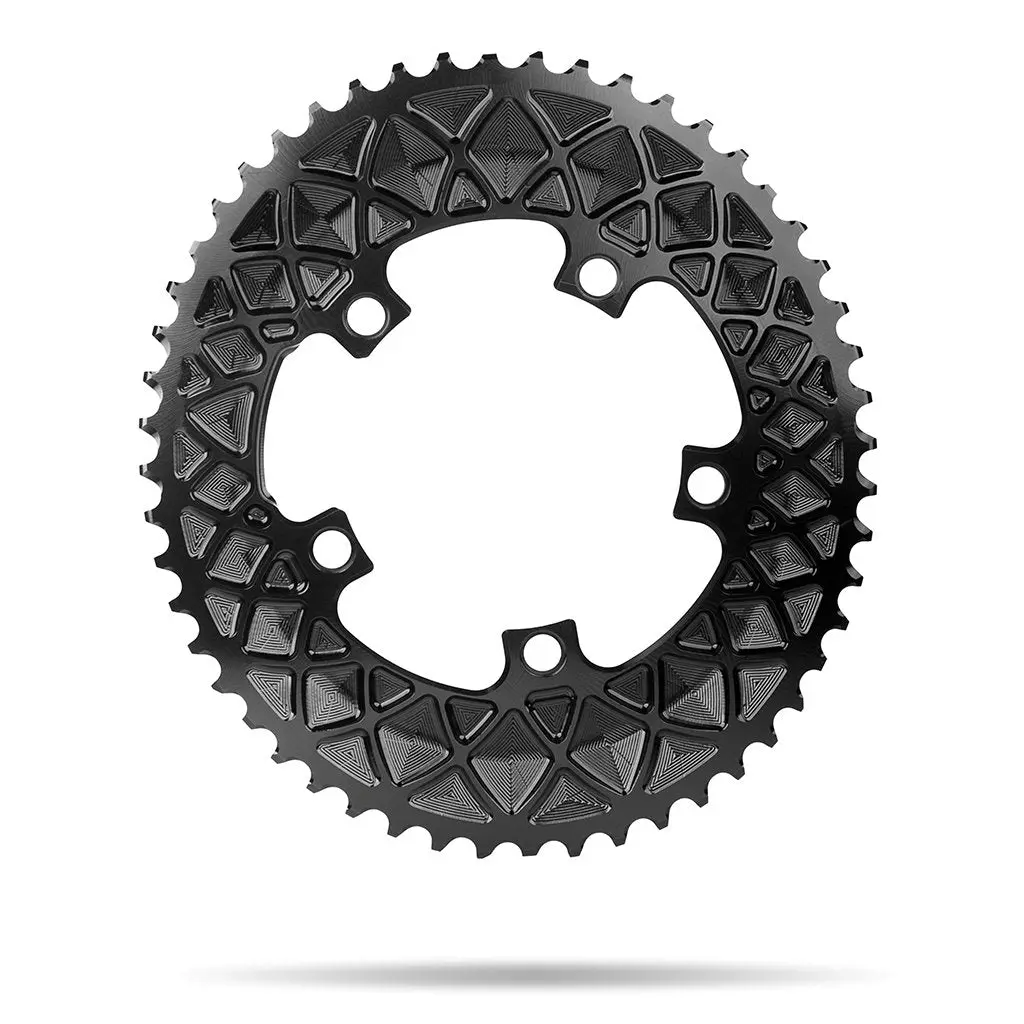 Absolute Oval Road Cr 2X 110/5 No Sram-Black 1