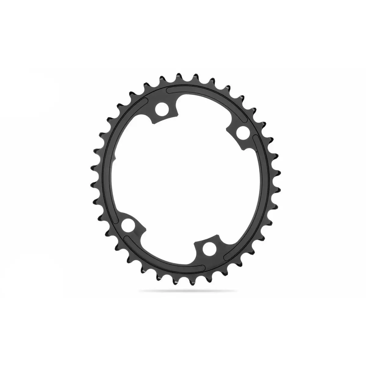 Absolute Oval Road Cr 2X 110/4 Shimano 9100-Black 1