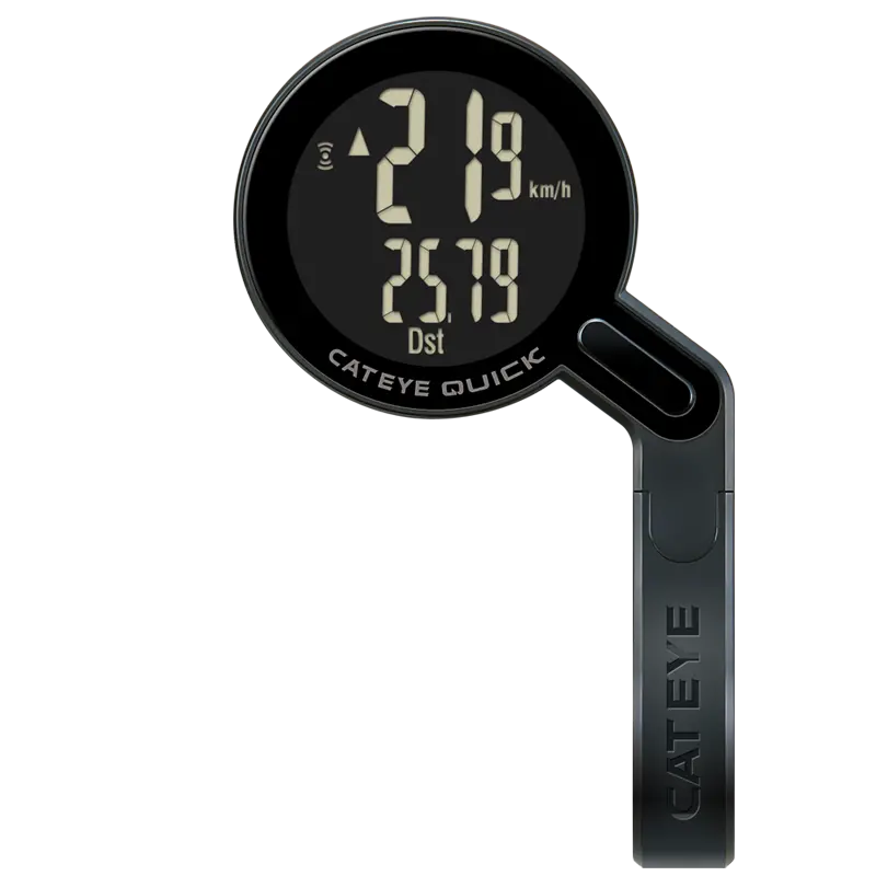 Cateye  Cyclo Computer Quick Black Cc- Rs100w (Wireless) 1